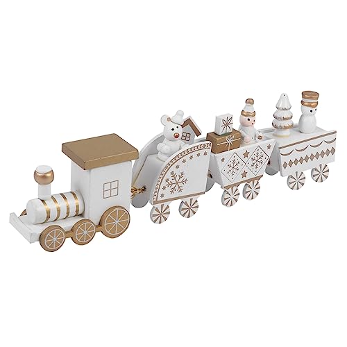 BESTonZON Werten Sie den roten vierteiligen Holzzug auf Dorf Eisenbahn Weihnachtsdekorationen adventsgeschenke Weihnachts Figuren Malerei Handwerk weihnachtszug hölzern Weiß BESTonZON Werten Sie den roten vierteiligen Holzzug auf Dorf Eisenbahn Weihnachtsdekorationen adventsgeschenke Weihnachts Figuren Malerei Handwerk weihnachtszug hölzern Weiß von BESTonZON