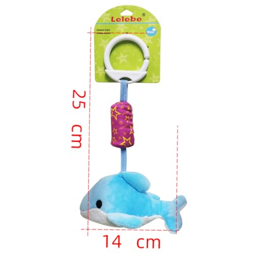BESTonZON Wiege Anhänger babybett Kinderbett kauspielzeug Babies spielzeuge babyspielzeug Babybettglocken -Cartoon-Anhänger Wiege klappert Blue BESTonZON Wiege Anhänger babybett Kinderbett kauspielzeug Babies spielzeuge babyspielzeug Babybettglocken -Cartoon-Anhänger Wiege klappert Blue von BESTonZON