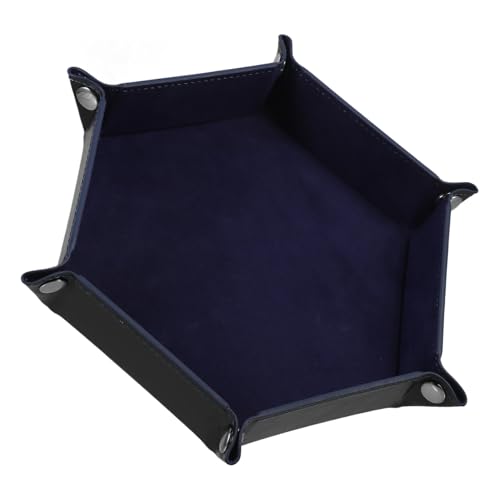 BESTonZON Würfelfach Kreative Zusammenklappbare Würfelablage Klapptablett Party Würfel Tablett Würfeltablett Für Tischspiele Ablagefach Faltbare Würfelablage Tischablage Pu-Flanell BESTonZON Würfelfach Kreative Zusammenklappbare Würfelablage Klapptablett Party Würfel Tablett Würfeltablett Für Tischspiele Ablagefach Faltbare Würfelablage Tischablage Pu-Flanell von BESTonZON