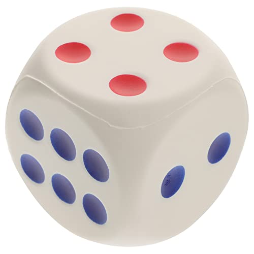 BESTonZON Würfeltischdekoration Brettspiel Druckspielzeug Stressbälle Masse Drückende Kugel Quetschspielzeug Für Würfelspielartige Stressbälle Süßes Kuscheltier Schwamm von BESTonZON