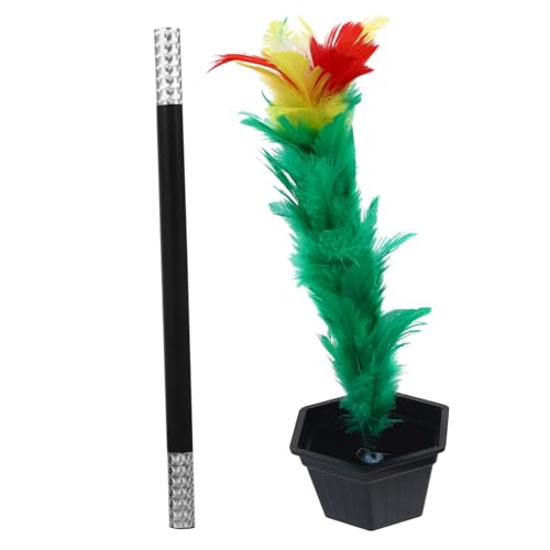 BESTonZON Zauberstab kindertricks Zu Stütze Bausatz beschwörende Leistung shöne bescherung magisches Fantasieblumen-Requisiten kreative Trickblume Kunststoff von BESTonZON