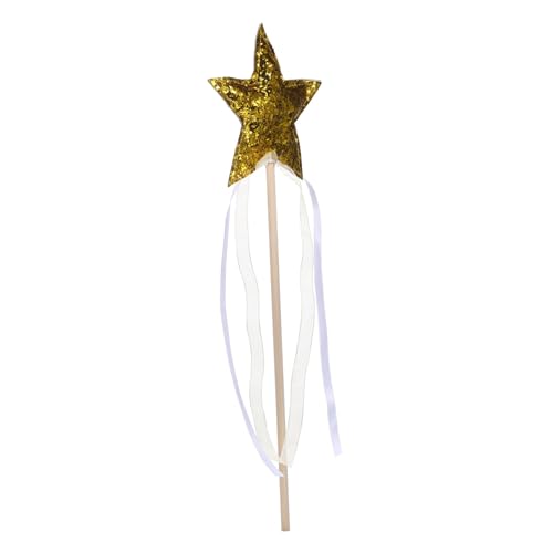BESTonZON Zauberstab seidenband Ribbon Seiten markiese eincremehilfe faschingkostüme pastellfarbener Ballonbogen Prinzessin Feenstöcke für Mädchen dekorativer Feenstab Stoff Golden BESTonZON Zauberstab seidenband Ribbon Seiten markiese eincremehilfe faschingkostüme pastellfarbener Ballonbogen Prinzessin Feenstöcke für Mädchen dekorativer Feenstab Stoff Golden von BESTonZON