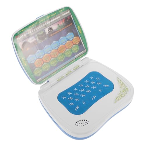 BESTonZON Zusammenklappbare Lernmaschine Interessantes Lernspielzeug Laptop- -Laptop Tragbares Kinderspielzeug Kleinkind Laptop Spielzeugcomputer Blue Plastik BESTonZON Zusammenklappbare Lernmaschine Interessantes Lernspielzeug Laptop- -Laptop Tragbares Kinderspielzeug Kleinkind Laptop Spielzeugcomputer Blue Plastik von BESTonZON