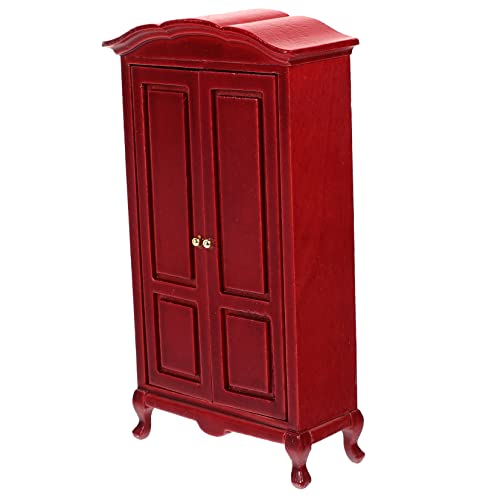 BESTonZON armloser Liebesstuhl holzspielzeug holzschrank Dollhouse Furniture spielzeughaus Dollhouse playmobile Miniaturmöbel Puppenhaus Mini-Kleiderschrank Miniatur Kleiderschrank rot BESTonZON armloser Liebesstuhl holzspielzeug holzschrank Dollhouse Furniture spielzeughaus Dollhouse playmobile Miniaturmöbel Puppenhaus Mini-Kleiderschrank Miniatur Kleiderschrank rot von BESTonZON