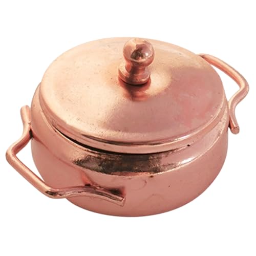 BESTonZON fröhlicher Minikocher bastelset bastelzeug für Miniaturküchenutensilien Miniaturkochgeschirr-Set Ornamente Simulationstöpfe Mini-Eintopfmodell Legierung Rose Gold BESTonZON fröhlicher Minikocher bastelset bastelzeug für Miniaturküchenutensilien Miniaturkochgeschirr-Set Ornamente Simulationstöpfe Mini-Eintopfmodell Legierung Rose Gold von BESTonZON