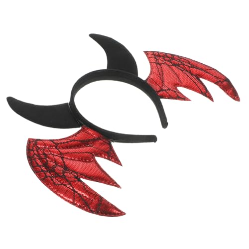 BESTonZON halloween headband haarband halloween Halloween-Haarschmuck Halloween-Stirnband für Frauen Fledermaus-Halloween-Haarbänder Halloween-Stirnbänder frauen kopfschmuck Stoff rot BESTonZON halloween headband haarband halloween Halloween-Haarschmuck Halloween-Stirnband für Frauen Fledermaus-Halloween-Haarbänder Halloween-Stirnbänder frauen kopfschmuck Stoff rot von BESTonZON