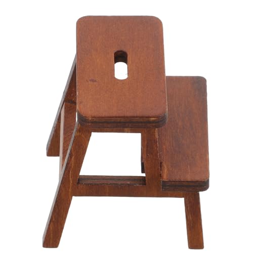BESTonZON Mini-hocker Im Maßstab 112 Miniatur-holzmöbel Bastelstuhl Kleiner Doppelschichtiger Hocker Für Zuhause BESTonZON Mini-hocker Im Maßstab 112 Miniatur-holzmöbel Bastelstuhl Kleiner Doppelschichtiger Hocker Für Zuhause von BESTonZON