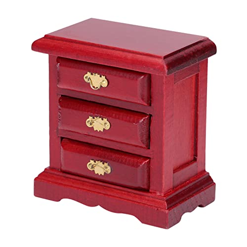 BESTonZON puppenhaus kommode Mini- klein Puppenhauszubehör Minischrank für Schlafzimmer Figuren Holzschrank für Miniaturhaus Holz mini Schrank Handwerk mini schubladenschrank Birke BESTonZON puppenhaus kommode Mini- klein Puppenhauszubehör Minischrank für Schlafzimmer Figuren Holzschrank für Miniaturhaus Holz mini Schrank Handwerk mini schubladenschrank Birke von BESTonZON
