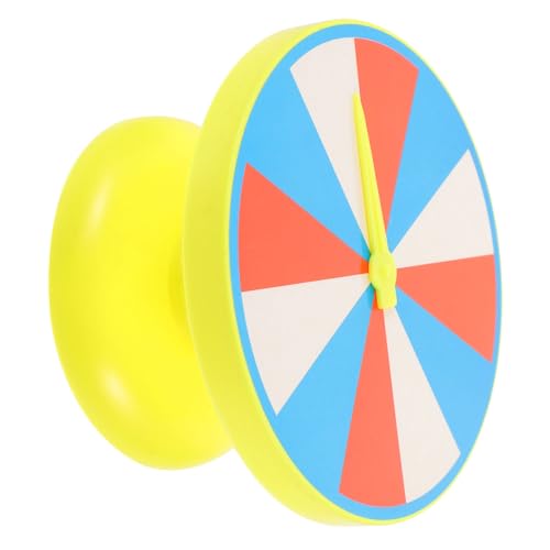 BESTonZON Pädagogisches Mathematik-lern-Plattenspieler-requisit Rotierendes Mathematik-Spiel Preisrad Blanker Plattenspieler Für Den Unterricht von BESTonZON