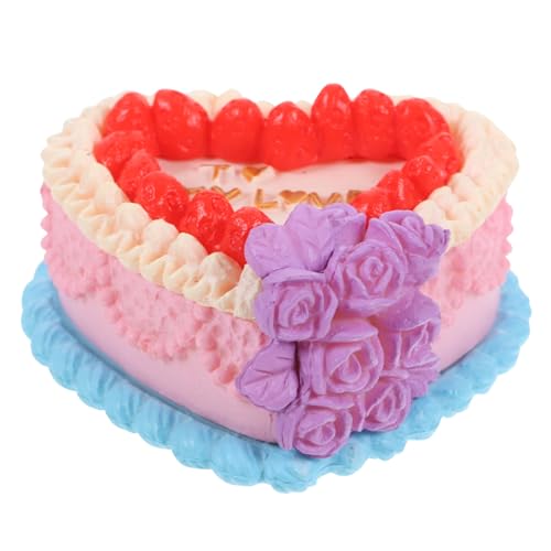 BESTonZON simulierter Kuchen Cake Dummy tortenfigur kuchendekoration Kuchen caketopper 1 simulierter Minikuchen Mini-Hausverzierung gefälschter Nachtisch Mini-Fake-Kuchen Harz BESTonZON simulierter Kuchen Cake Dummy tortenfigur kuchendekoration Kuchen caketopper 1 simulierter Minikuchen Mini-Hausverzierung gefälschter Nachtisch Mini-Fake-Kuchen Harz von BESTonZON