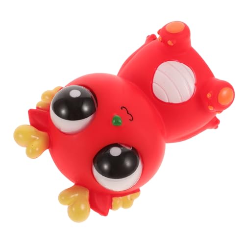 BESTonZON stressabbau lustiges Einzigartiges Drachen- Lustiges Squeeze Neuheitsspielzeug Wutabbauspielzeug Squishy-Ball, künstliches Auge Plastik rot BESTonZON stressabbau lustiges Einzigartiges Drachen- Lustiges Squeeze Neuheitsspielzeug Wutabbauspielzeug Squishy-Ball, künstliches Auge Plastik rot von BESTonZON