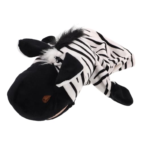 BESTonZON tierische Marionette Cartoon-Sitz Tierpuppen Welpenpuppen Jungs- Requisitenpuppen Puppentheater Erzieher Lustige Handpuppenfamilie Plüschpuppenspielzeug von BESTonZON