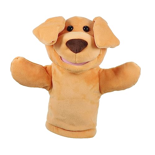BESTonZON üsch Handpuppe Hund Bewegliche Mundspielzeug Für Interaktives Geschichtenerzählen Ideales Kuscheltier Für Und Eltern Kind Spiele Weich Und Niedlich Perfektes von BESTonZON