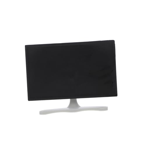 Mini Tv Simulation Möbel Puppenhaus Fernseher für Spielzeughäuser Detailgetreues Modell Perfektes Zubehör für für Kreative Spielideen von BESTonZON