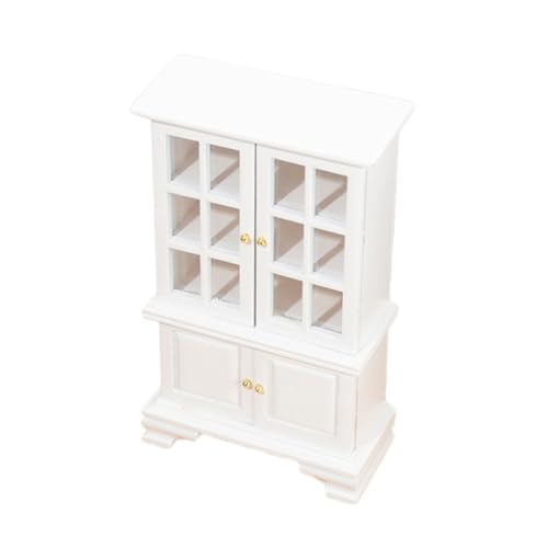 Miniatur-möbelschränke Mini-möbelmodell-dekore Mini-hausschmuck Puppenhausdekoration Aus Holz Mikrolandschaftsmodelle Holzmöbel Kleines Hausdekor Miniatur-möbeldekor Birke BESTonZON von BESTonZON
