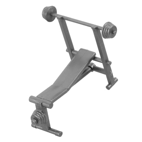 Puppenhaus Fitnessgeräte Hantelbank mit Hanteln DIY Modell für Puppenhaus Dekoration für Innenräume und Mikroszenen Puppenhaus Fitnessgeräte Hantelbank mit Hanteln DIY Modell für Puppenhaus Dekoration für Innenräume und Mikroszenen von BESTonZON