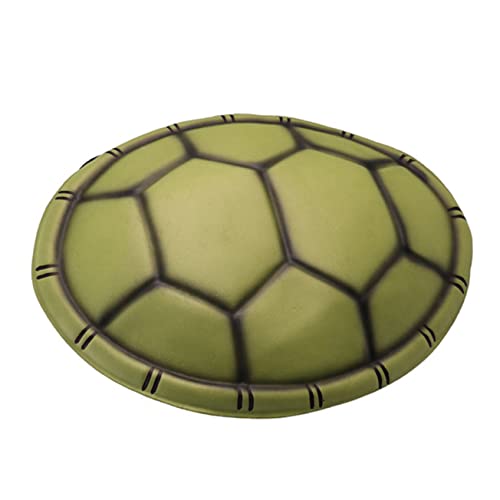 Simulierter Schildkrötenpanzer Schildkrötenpanzerspielzeug Freudenkostüm Halloween- Halloweenkostüm Männer-Halloween Shell-Party Halloween Stirnband Hai-kostüm Maske Eva BESTonZON von BESTonZON