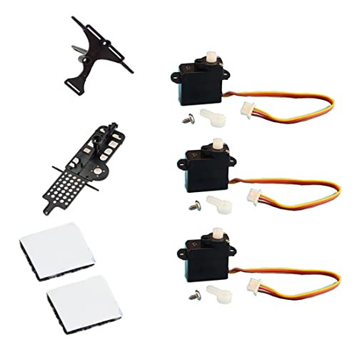 Zewool 1 Set XK K110 Upgrade Servo Hauptrahmen und Servoplatte für RC Hubschrauber, Alter: 8+, Kategorie: 360524031 von Zewool
