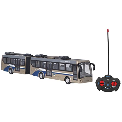 Bewinner Ferngesteuerter Bus, RC-Schulbus Im Maßstab 1:32, Allround-Bewegungs-Stadtbus-Spielzeug, Ferngesteuertes Auto, Elektronische Fahrzeuge, für Geburtstage, Weihnachten von Bewinner