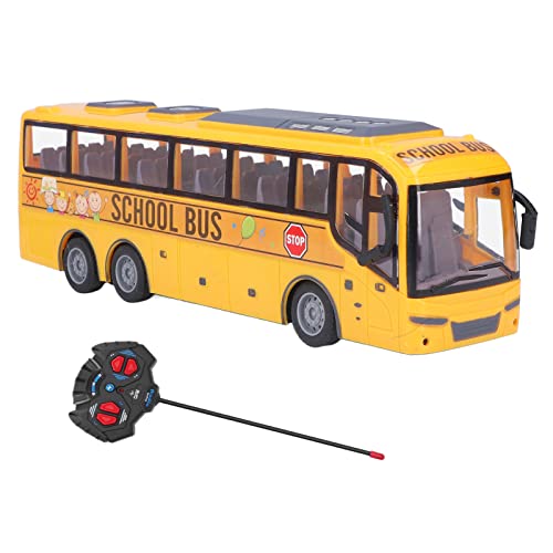 RC School Bus, Fernbedienung Bus Kinder Simuliert LED Licht RC School Bus Fahrzeug Elektronik Spielzeug Geburtstagsgeschenk von Bewinner