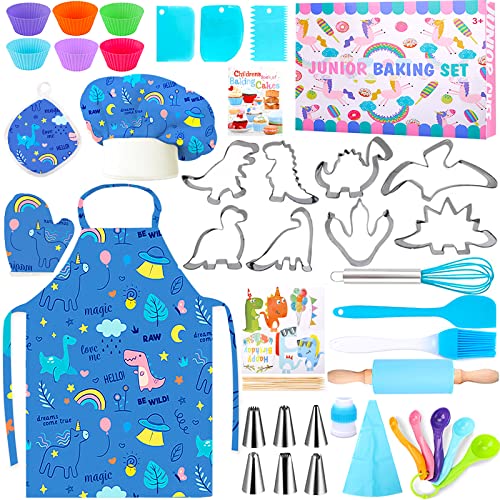 BEYAOBN Chef-Set Koch-und Backset für Kinder, Backset Küchenspielzeug Set Rollenspiele mit Schürzen, Kochmützen, Topfhandschuhe Einhornmuster Kinderkoch, Kinderküche Geschenk Kinder ab 3-12 BEYAOBN Chef-Set Koch-und Backset für Kinder, Backset Küchenspielzeug Set Rollenspiele mit Schürzen, Kochmützen, Topfhandschuhe Einhornmuster Kinderkoch, Kinderküche Geschenk Kinder ab 3-12 von BEYAOBN