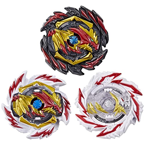 BEYBLADE Burst Evolution Trio Devolos 3er-Pack – Erase Devolos D5, Venom Devolos D5, Abyss Devolos D6 Balance-Typ Battling Game Top Spielzeug BEYBLADE Burst Evolution Trio Devolos 3er-Pack – Erase Devolos D5, Venom Devolos D5, Abyss Devolos D6 Balance-Typ Battling Game Top Spielzeug von Beyblade