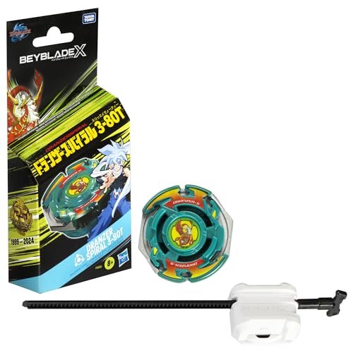 Beyblade X Dranzer Spiral 3-80T Anniversary X-Over Kreisel und Starter Beyblade X Dranzer Spiral 3-80T Anniversary X-Over Kreisel und Starter von Hasbro
