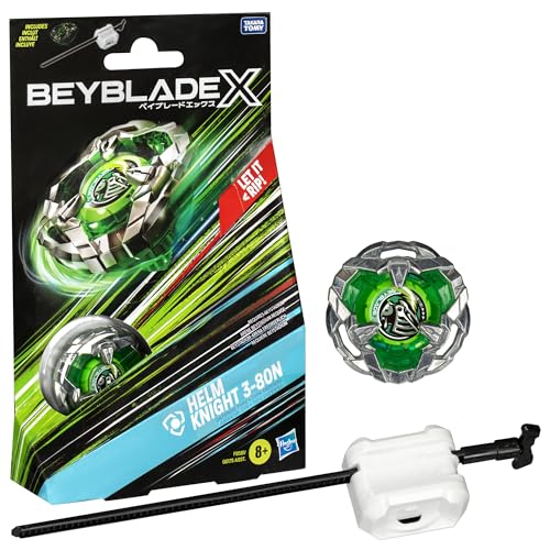 Beyblade X Helm Knight 3-80N Starter Pack Kreisel und Starter Beyblade X Helm Knight 3-80N Starter Pack Kreisel und Starter von Hasbro