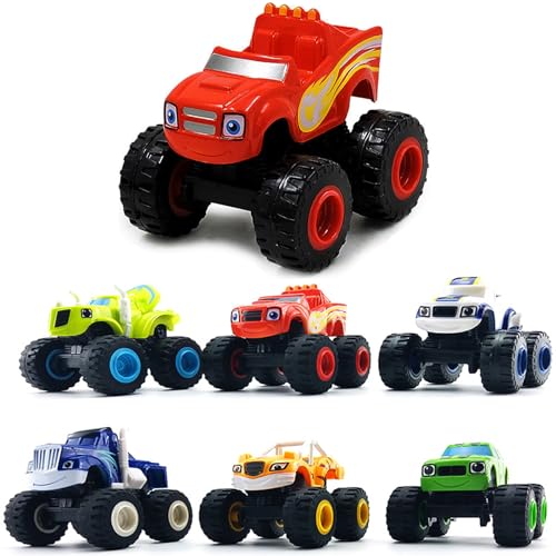 BEYOND MS 6 Pack Monster Maschinen Spielzeug, Trucks Spielzeug für Kinder Geburtstag Truck Spielzeug Set, Weihnachten Truck Spielzeug Geschenk für Jungen und Mädchen BEYOND MS 6 Pack Monster Maschinen Spielzeug, Trucks Spielzeug für Kinder Geburtstag Truck Spielzeug Set, Weihnachten Truck Spielzeug Geschenk für Jungen und Mädchen von BEYOND MS