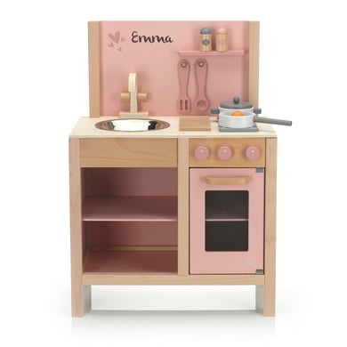 Beyounic Holzküche Kinderküche in rosa von BEYOUNIC