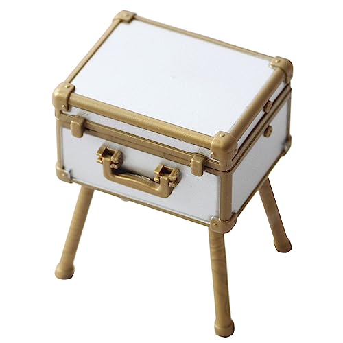 1:12 Miniatur-Make-up-Box, Modell, dekorativ, Haushalt, Mädchen, Jungen, Ornament-Zubehör 1:12 Miniatur-Make-up-Box, Modell, dekorativ, Haushalt, Mädchen, Jungen, Ornament-Zubehör von BFANGLC