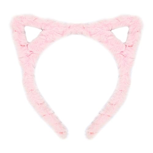 BFANGLC Anime-Haarband, Katzenohren, Plüsch-Haarreif, Cos-Play-Kostüm, Winter, pelzige Kopfbedeckung für Damen und Mädchen, süße Haardekoration BFANGLC Anime-Haarband, Katzenohren, Plüsch-Haarreif, Cos-Play-Kostüm, Winter, pelzige Kopfbedeckung für Damen und Mädchen, süße Haardekoration von BFANGLC