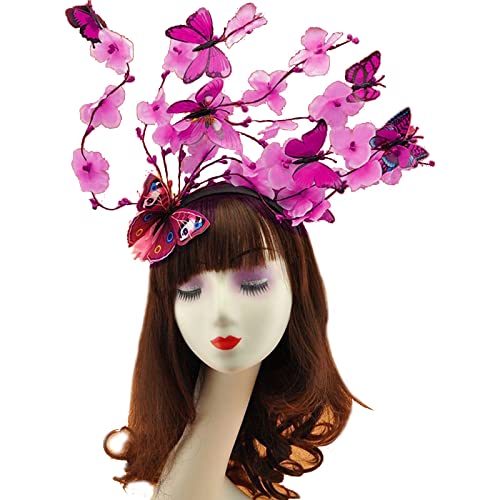 BFANGLC Damen-Haarreif mit Schmetterlingen, Cosplay, Hochzeit, Kopfschmuck, Schmetterlinge BFANGLC Damen-Haarreif mit Schmetterlingen, Cosplay, Hochzeit, Kopfschmuck, Schmetterlinge von BFANGLC