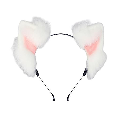 BFANGLC Halloween-Haarreifen mit Cartoon-Ohren, für Damen, Make-up, Stirnband für Ostern, Karneval, Cosplay, Haarschmuck BFANGLC Halloween-Haarreifen mit Cartoon-Ohren, für Damen, Make-up, Stirnband für Ostern, Karneval, Cosplay, Haarschmuck von BFANGLC