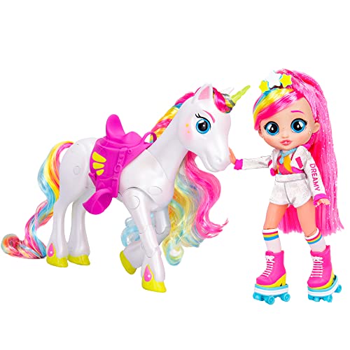 Cry Babies BFF by Tränenbabys Dreamy & Rym Deluxe-Set, enthält die Exklusive bewegliche Puppe Dreamy und Sein Einhorn Rym - Optimales Geschenk für Jungen und Mädchen ab 5 Jahren Cry Babies BFF by Tränenbabys Dreamy & Rym Deluxe-Set, enthält die Exklusive bewegliche Puppe Dreamy und Sein Einhorn Rym - Optimales Geschenk für Jungen und Mädchen ab 5 Jahren von Cry Babies