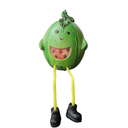 BFLKY Fruit Series Hängende Beine Puppen Dekoration Obst Thema Modell Harz Handwerk Atmosphäre von BFLKY