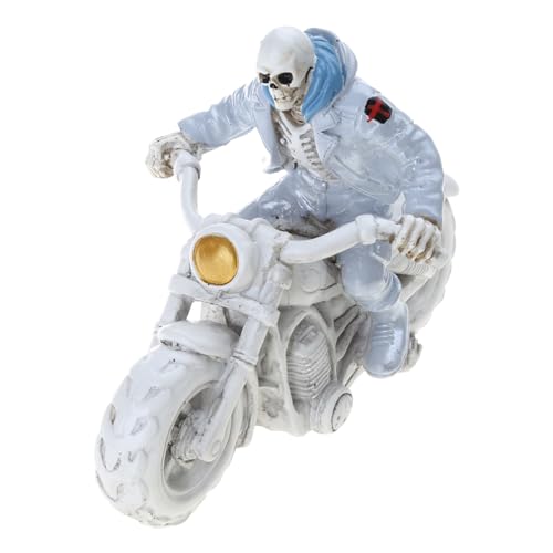 BFLKY Skelett-Figuren, Sammlerstück, Totenkopf, Skulptur, Kunstharz, Handwerk für Halloween-Dekoration BFLKY Skelett-Figuren, Sammlerstück, Totenkopf, Skulptur, Kunstharz, Handwerk für Halloween-Dekoration von BFLKY