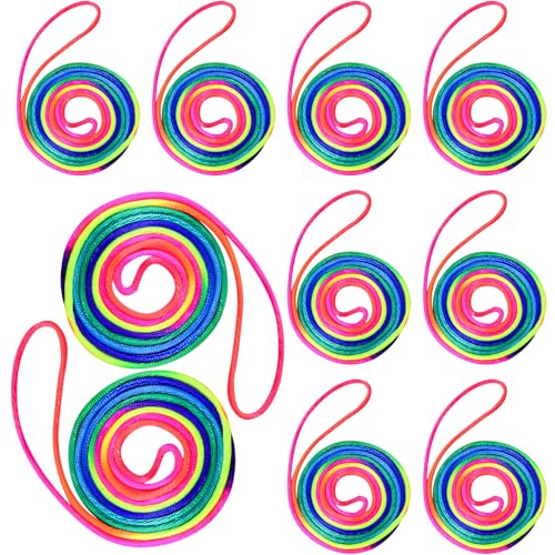 Fingerspiel Fadenspiel,10 Stück Gummitwist Regenbogen Fingerspiel,Rainbow Rope,Schnur Finger Seile für Kindergeburtstag,Party Mitgebsel für Mädchen & Jungen,Fingertwist Kinder,Fingers Twist Spielzeug Fingerspiel Fadenspiel,10 Stück Gummitwist Regenbogen Fingerspiel,Rainbow Rope,Schnur Finger Seile für Kindergeburtstag,Party Mitgebsel für Mädchen & Jungen,Fingertwist Kinder,Fingers Twist Spielzeug von BFUZXY