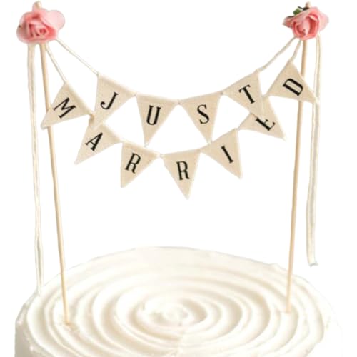 Cake Topper Hochzeit Vintage,Wedding Wimpelkette,Just Married Tortendeko,Tortentopper Hochzeitstorte,Kuchen Deko Hochzeit Personalisiert,Kleinere Girlande für Hochzeitstorten,Holz,Rustikal,Landhaus Cake Topper Hochzeit Vintage,Wedding Wimpelkette,Just Married Tortendeko,Tortentopper Hochzeitstorte,Kuchen Deko Hochzeit Personalisiert,Kleinere Girlande für Hochzeitstorten,Holz,Rustikal,Landhaus von BFUZXY