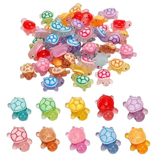 Mini Schildkröten Figuren im Set,Leuchtende Kleine Schildkröten Figuren aus Harz von 30 Stück,Bunte Mini Turtles für Deko in Töpfen und Aquarien,Kleine Figuren für DIY Landschaften und Kinderzimmer Mini Schildkröten Figuren im Set,Leuchtende Kleine Schildkröten Figuren aus Harz von 30 Stück,Bunte Mini Turtles für Deko in Töpfen und Aquarien,Kleine Figuren für DIY Landschaften und Kinderzimmer von BFUZXY