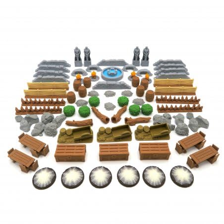 BG Expansions – Komplettes Landschaftspaket für Der Herr der Ringe: Reisen durch Mittelerde | 77 Teile | Kompatibel mit dem Basisspiel und den Erweiterungen Shadow Paths und Winds of War BG Expansions – Komplettes Landschaftspaket für Der Herr der Ringe: Reisen durch Mittelerde | 77 Teile | Kompatibel mit dem Basisspiel und den Erweiterungen Shadow Paths und Winds of War von BG Expansions
