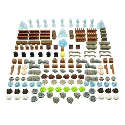 BGExpansions – Komplettes Premium-Paket für Frosthaven™ | 156 detaillierte 3D-Tokens | Bühnenbild, Möbel, Fallen und Extras | Kompatible Komponenten und Vollfarbe von BG Expansions