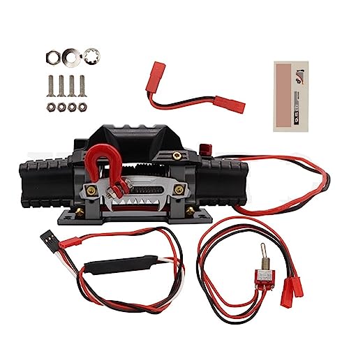 BGAZA Metall Automatische Doppel Motor Simulierte Winde for 1/10 RC Crawler Auto Axial for Schiff Auto LKW BGAZA Metall Automatische Doppel Motor Simulierte Winde for 1/10 RC Crawler Auto Axial for Schiff Auto LKW von BGAZA