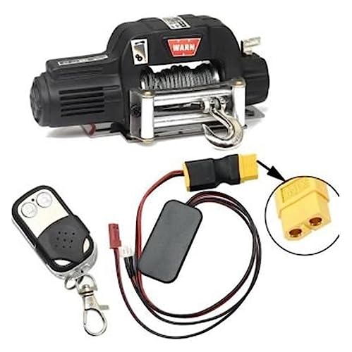 BGAZA Utomotive Automatische Simulation Winde Geeignet for 1:10 RC Fernbedienung Auto Upgrade Zubehör for Schiff Auto LKW(1-10 Plus Control B) von BGAZA