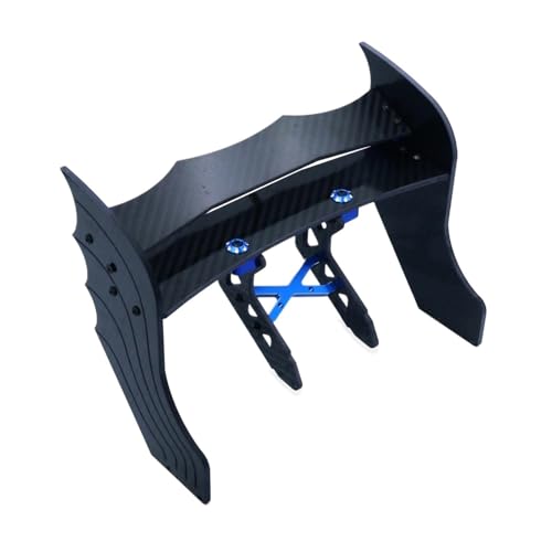 BGDIEAKIN Rc for Arrma for Limitless/F1 Spezielle Carbon Fiber Einstellbare Heckflügel/Spoiler Upgrade Kit High Speed ​​Downforce Einstellung(Blauw) von BGDIEAKIN