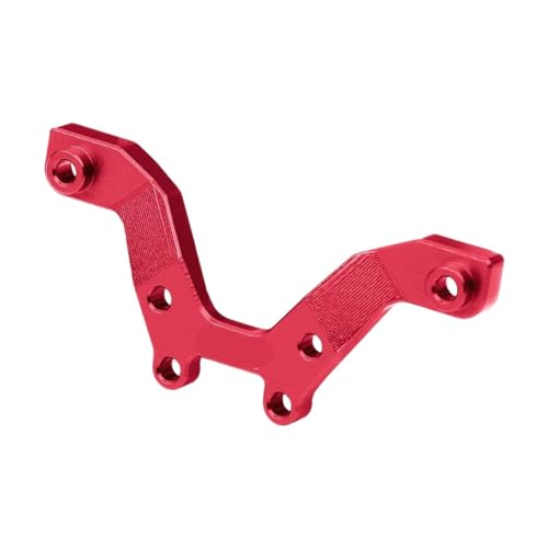 Legierung Vordere Dämpferplatte for ARRMA 1/14 for Typhon 380 Fernbedienung Modell Auto Nutzung(Rood) von BGDIEAKIN