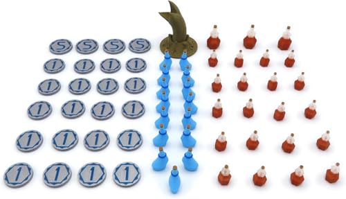 BGExpansions-Upgrade-Paket für Dune: Imperium – Premium-Tokens und Sandwurm | Gesamtausgabe | Exklusives Zubehör für das Brettspiel von BG Expansions