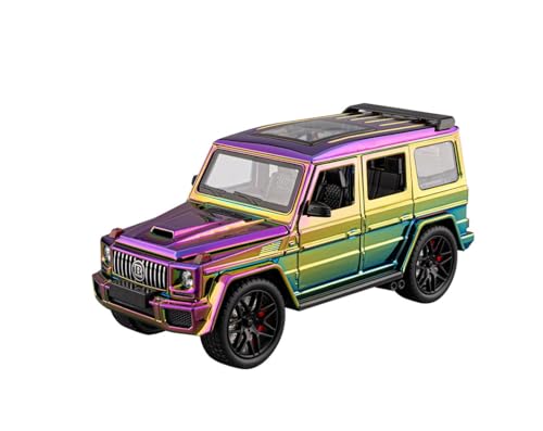 BGHSCA 1:24 Benz G63 Pull Back Alloy Car Modell, Spielzeugauto mit Sound- und Lichteffekten, Hochleistungsmodell Spielzeugfahrzeug Geschenk für Jungen und Mädchen im Alter von 3+ Jahren(Farb-Galvanik) BGHSCA 1:24 Benz G63 Pull Back Alloy Car Modell, Spielzeugauto mit Sound- und Lichteffekten, Hochleistungsmodell Spielzeugfahrzeug Geschenk für Jungen und Mädchen im Alter von 3+ Jahren(Farb-Galvanik) von BGHSCA