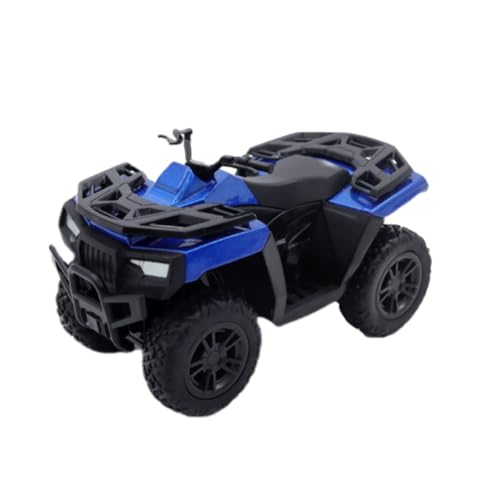 BGHSCA 1:36 ATV Off Road Fahrzeug Diecast Auto Modelle Spielzeug, Sammeln Diecast Pull Back Strand Motorrad Spielzeug Auto für Kinder Jungen Mädchen (Blau) von BGHSCA