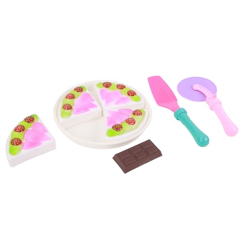 FLYPOP'S - Dinette Gateau - Rollenspiel - 010221 - Mehrfarbig - Kunststoff - Küche - Lebensmittel - Kinderspielzeug - Geburtstag - 38,5 cm x 25,5 cm - Ab 3 Jahren von Flypop's